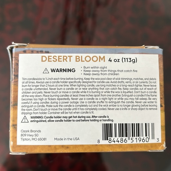 Biolage professional DESERT BLOOM scented candle - Picture 6 of 11